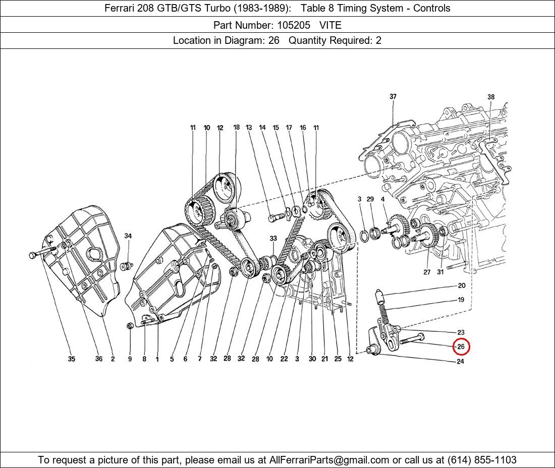 Ferrari Part 105205