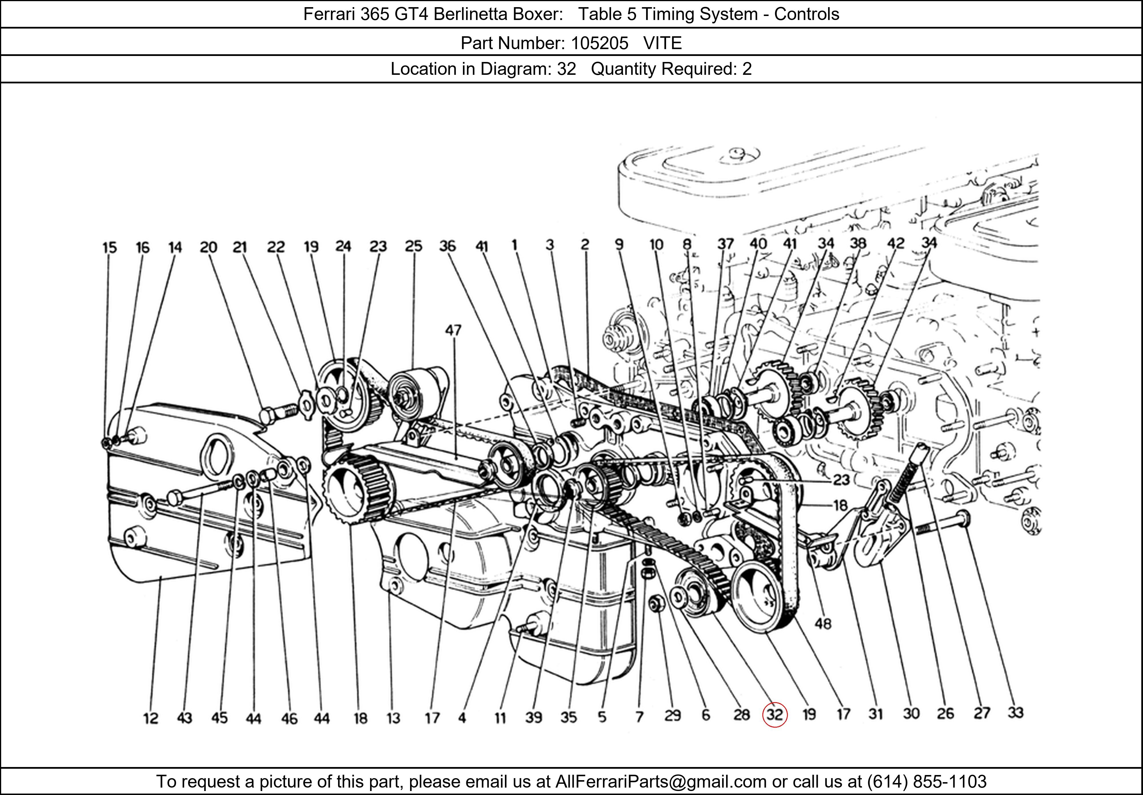 Ferrari Part 105205