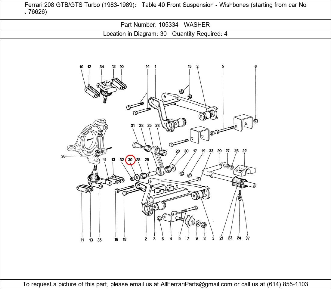 Ferrari Part 105334