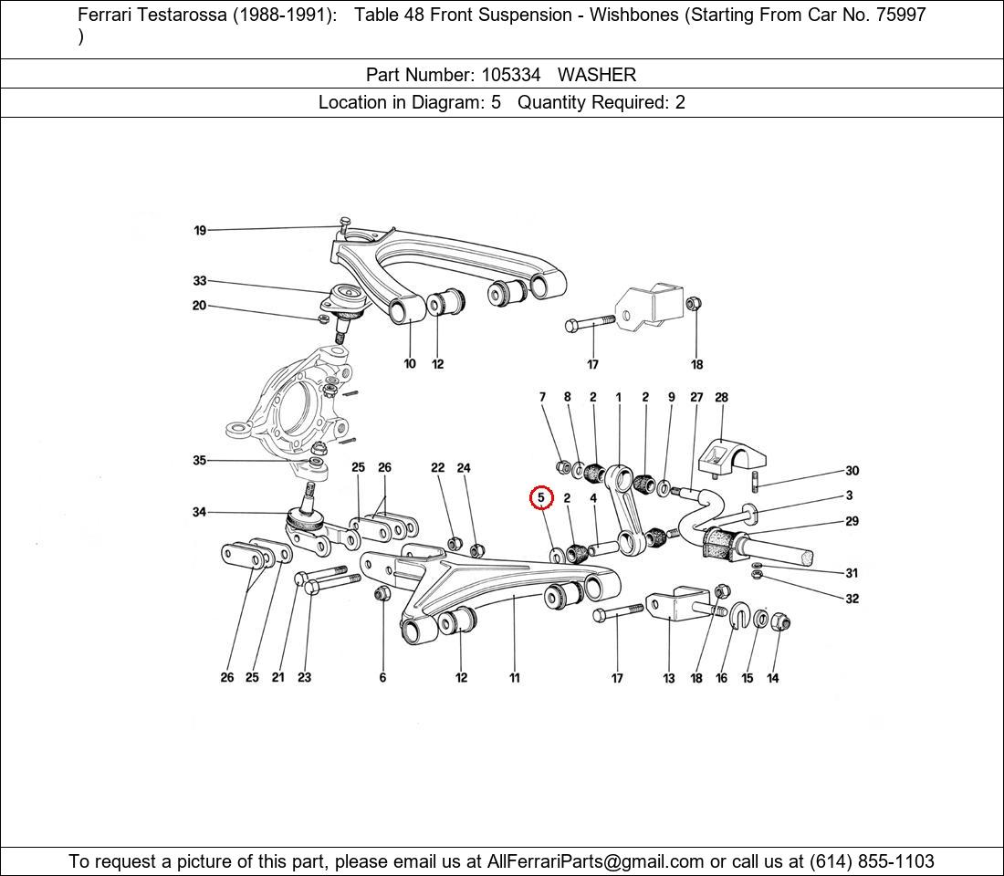 Ferrari Part 105334