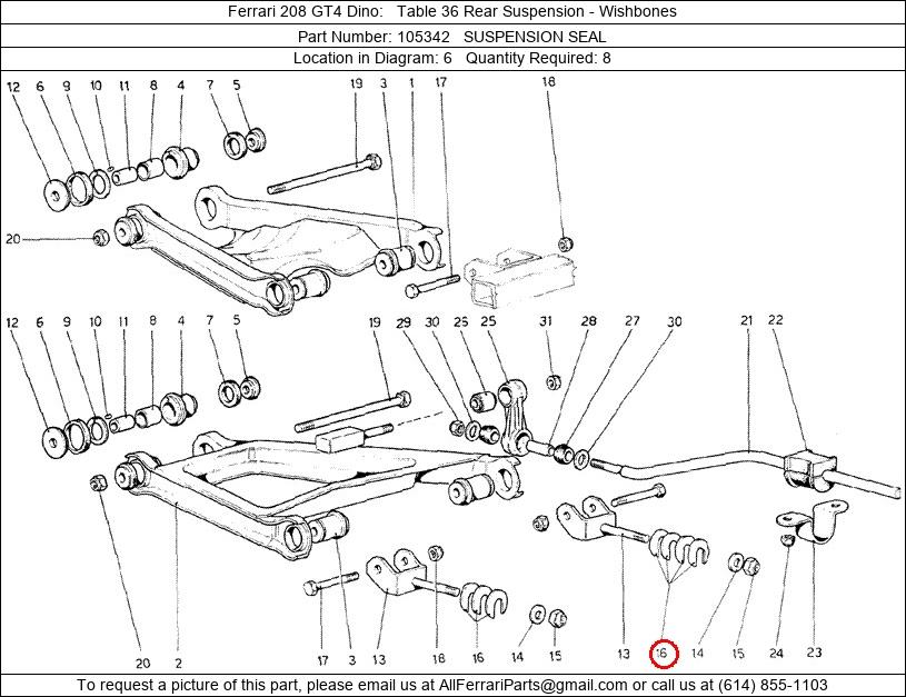 Ferrari Part 105342