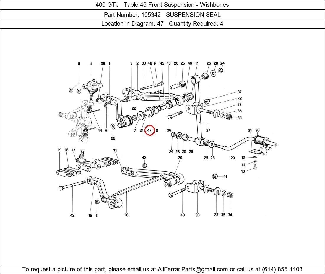 Ferrari Part 105342