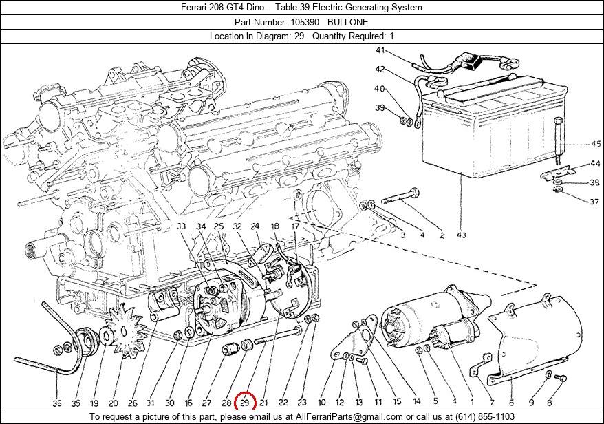 Ferrari Part 105390