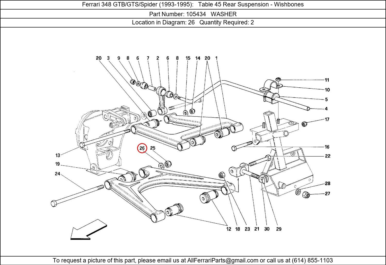 Ferrari Part 105434