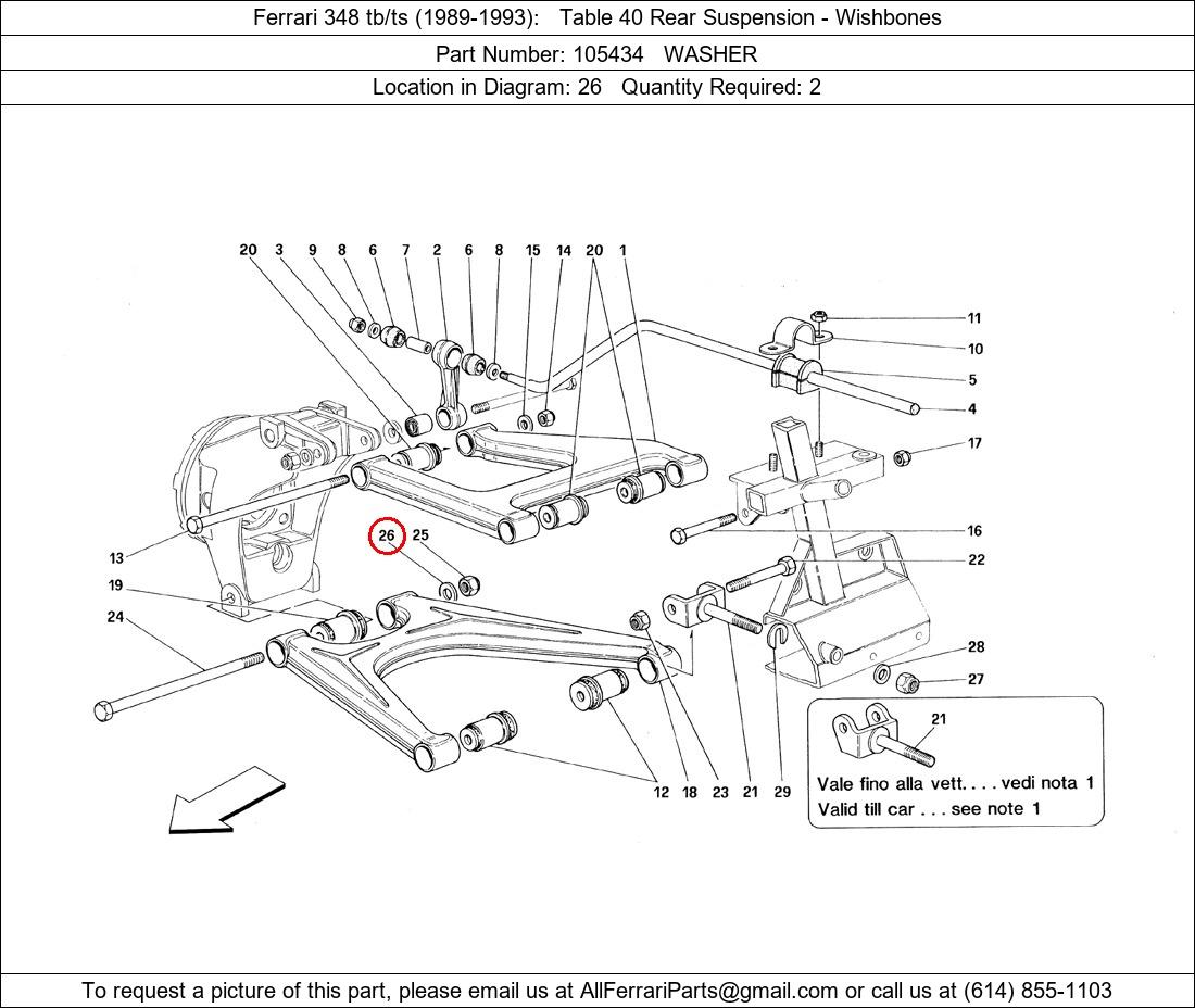 Ferrari Part 105434