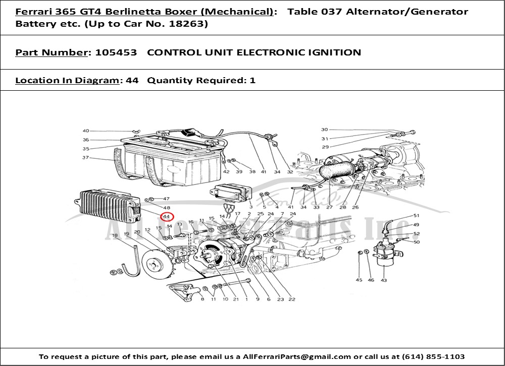 Ferrari Part 105453