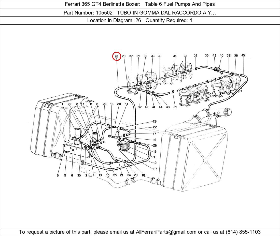 Ferrari Part 105502