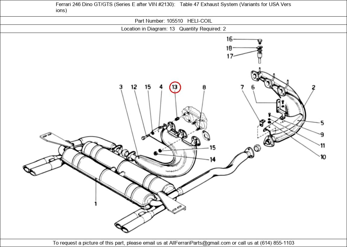 Ferrari Part 105510