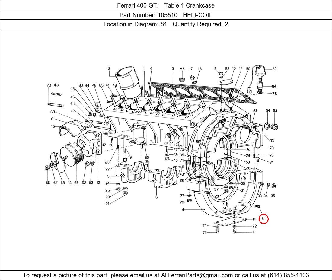 Ferrari Part 105510