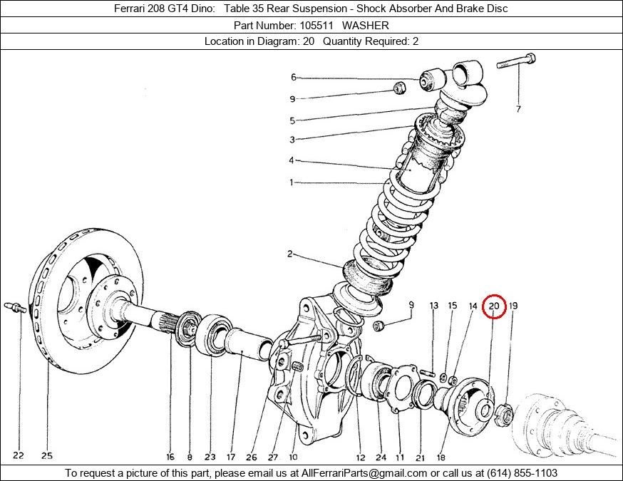 Ferrari Part 105511