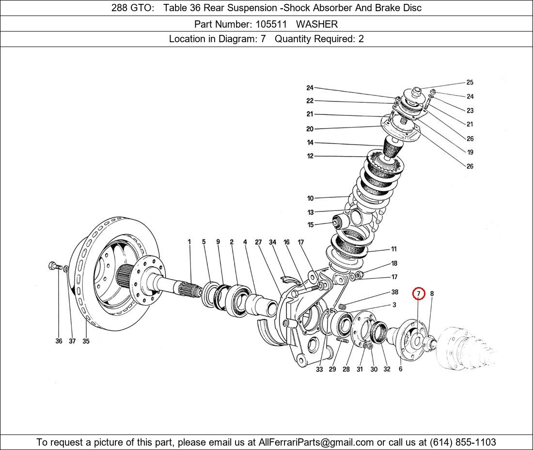 Ferrari Part 105511