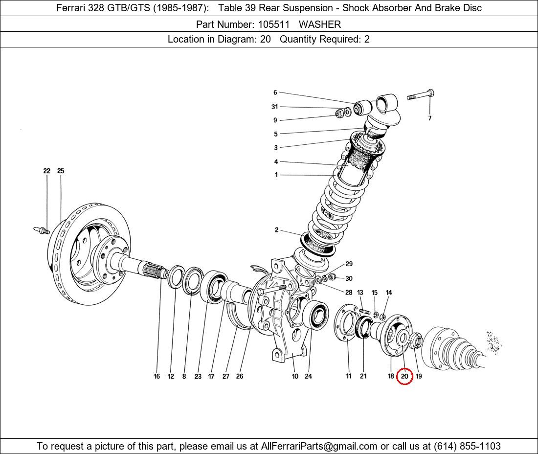 Ferrari Part 105511