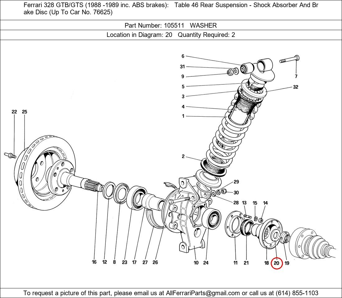 Ferrari Part 105511