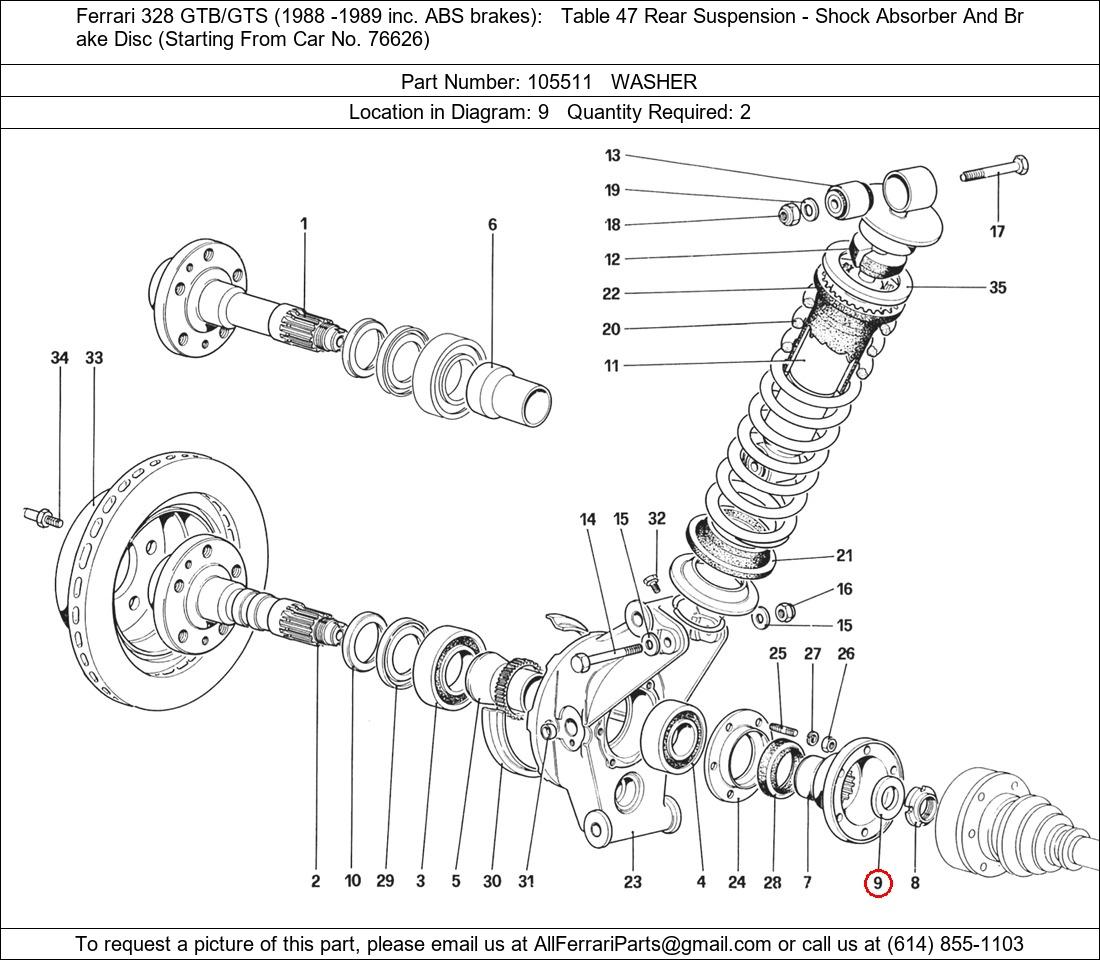 Ferrari Part 105511