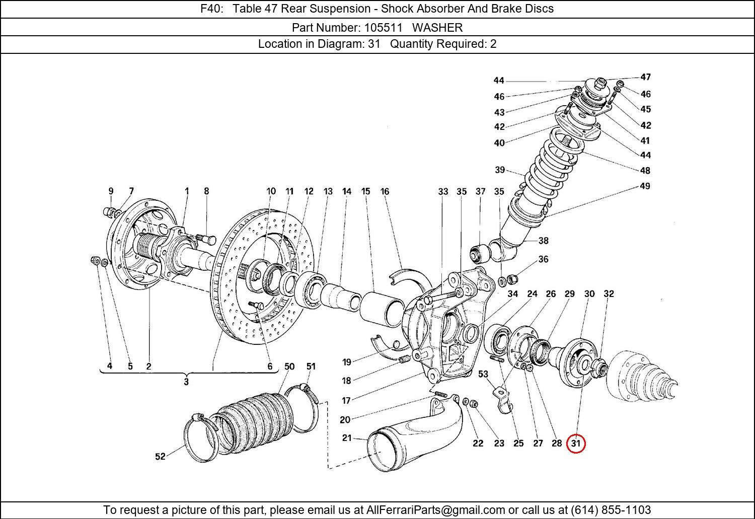 Ferrari Part 105511