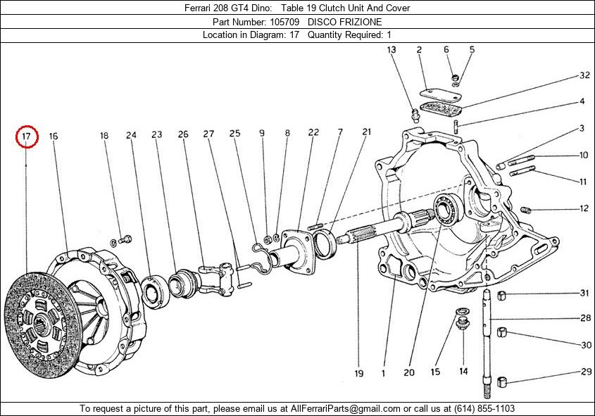 Ferrari Part 105709