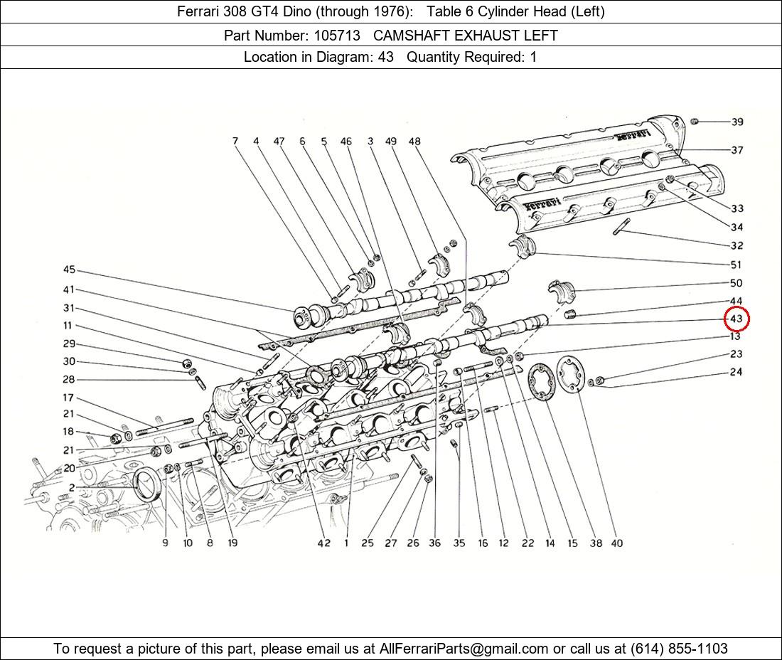 Ferrari Part 105713