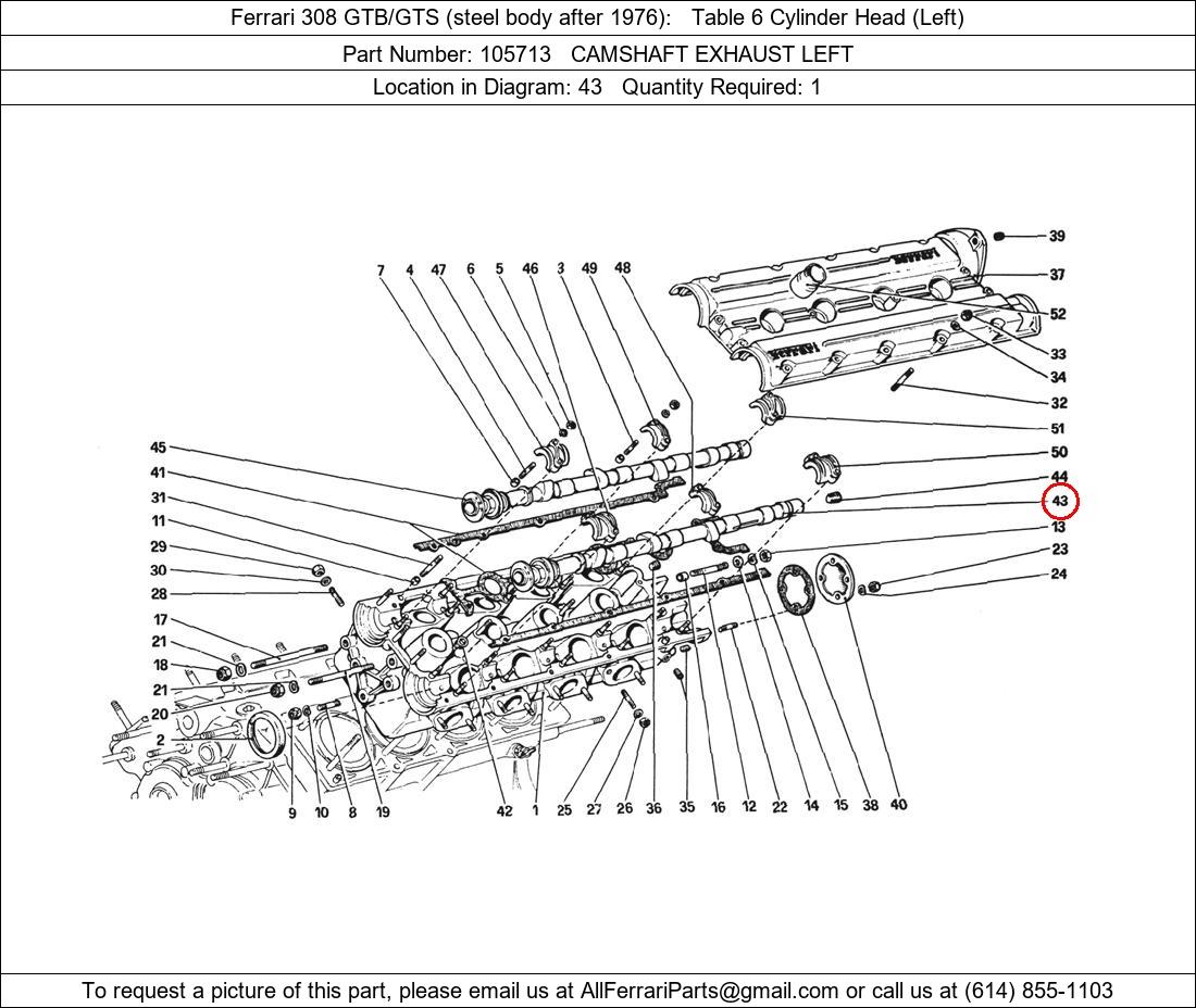 Ferrari Part 105713