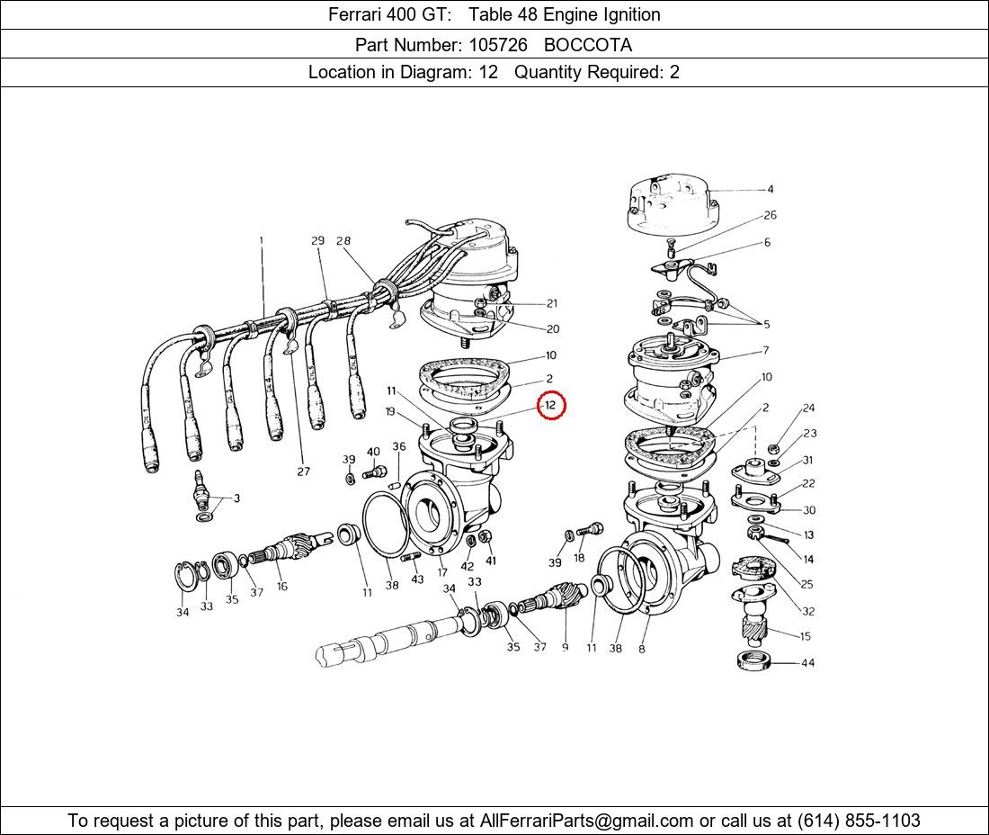 Ferrari Part 105726