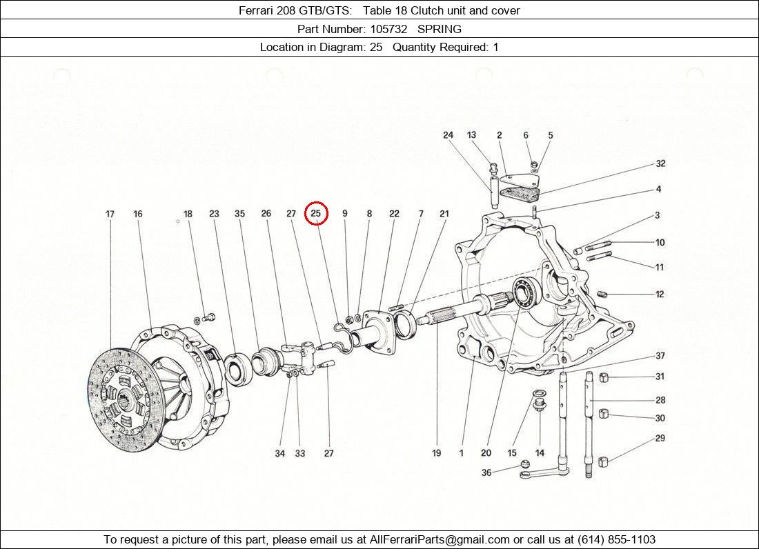 Ferrari Part 105732