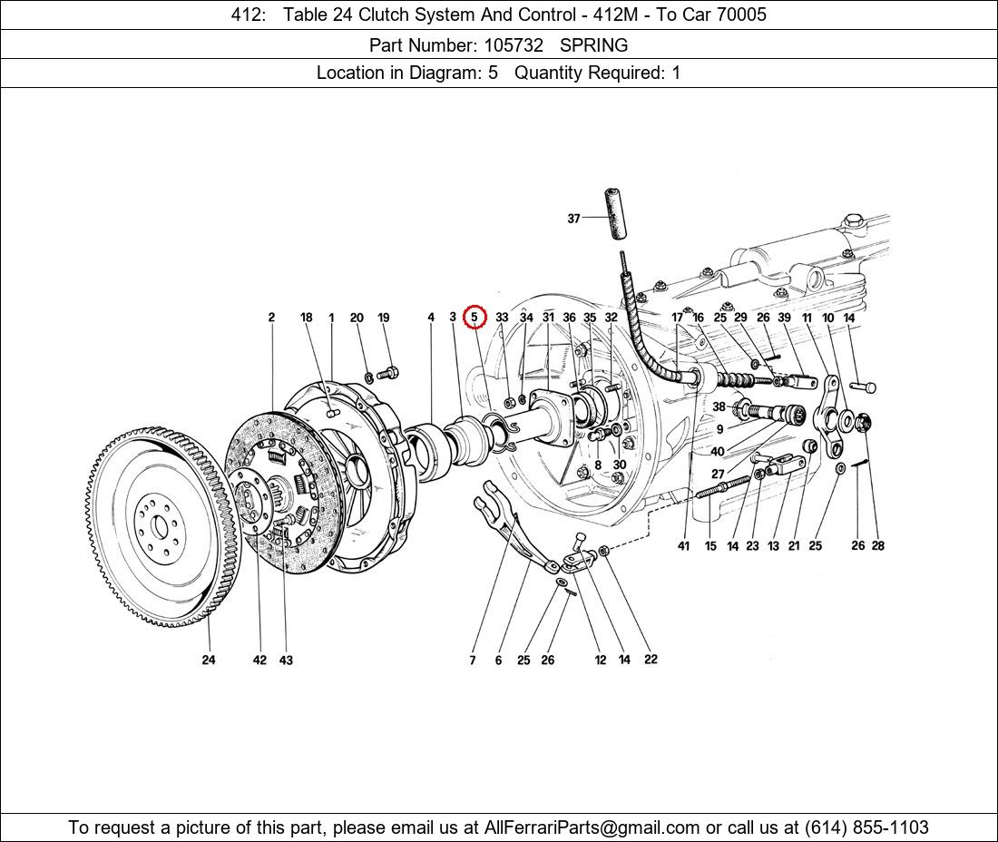 Ferrari Part 105732