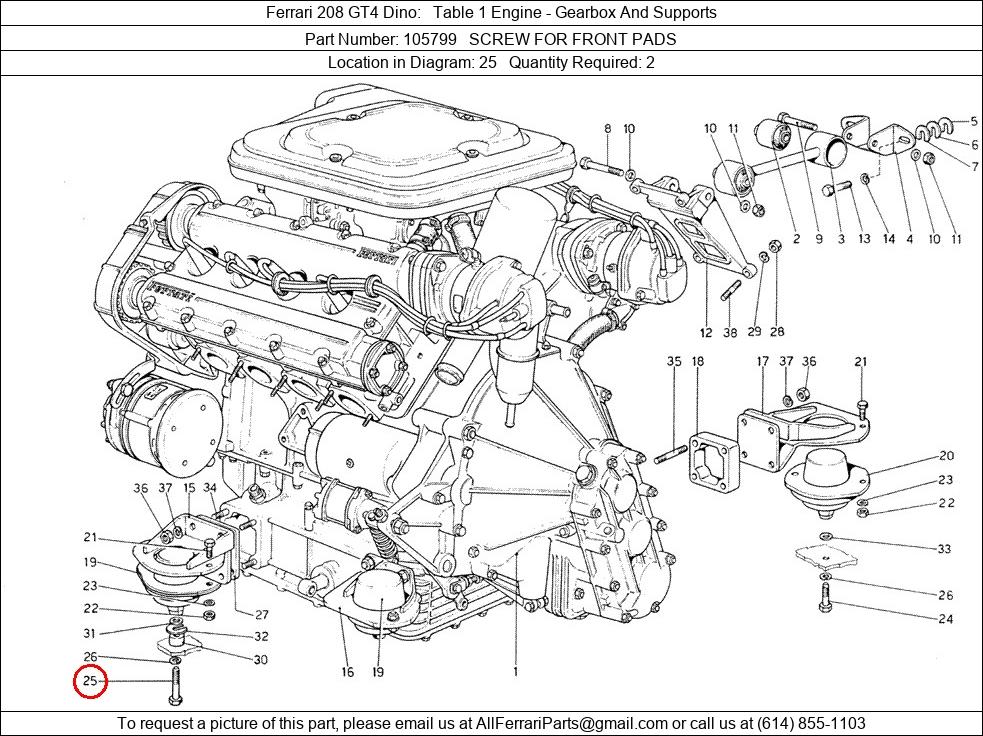 Ferrari Part 105799