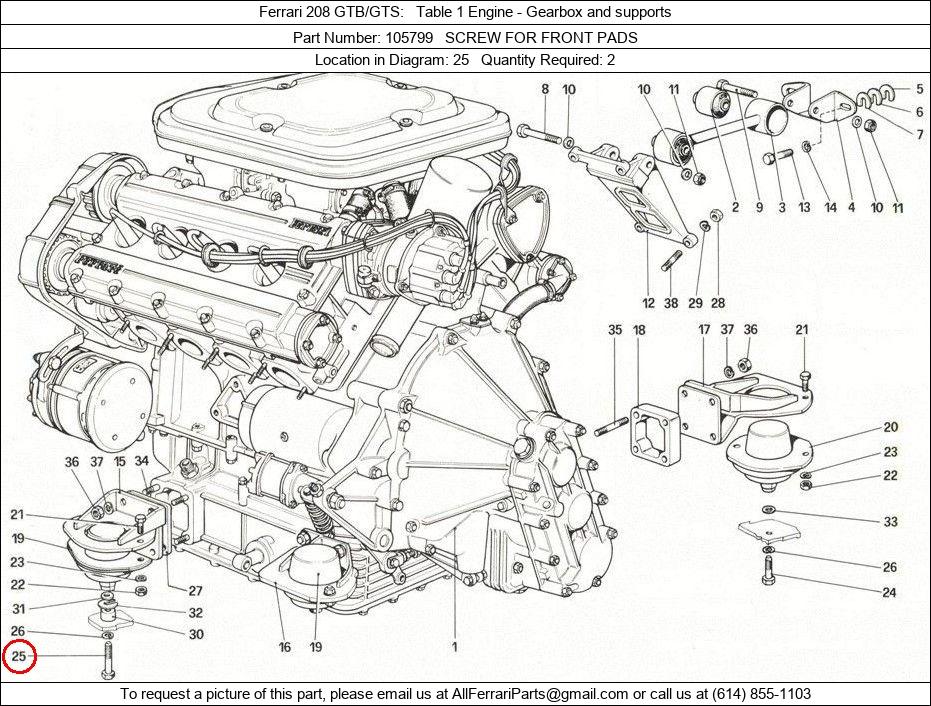 Ferrari Part 105799