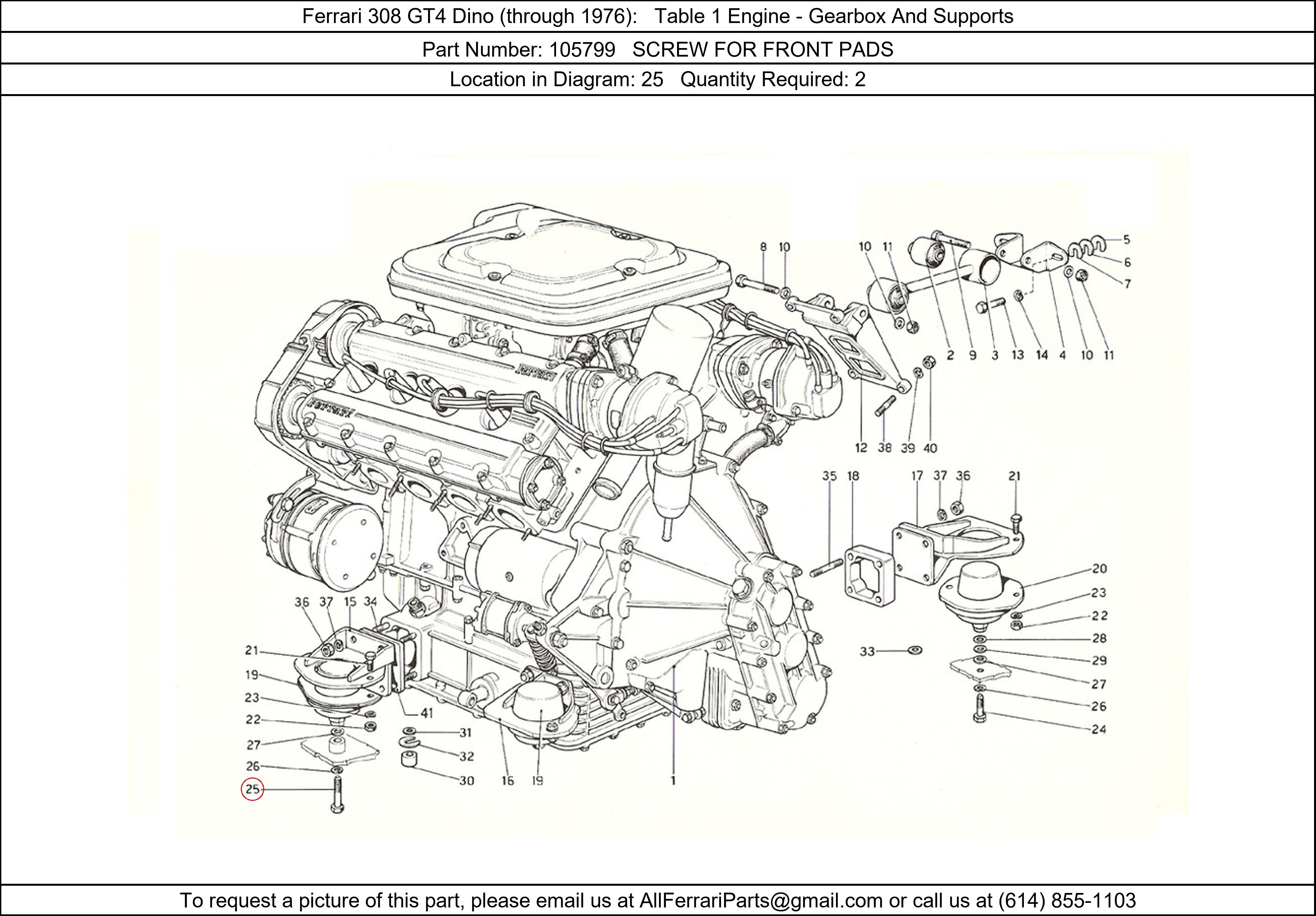 Ferrari Part 105799