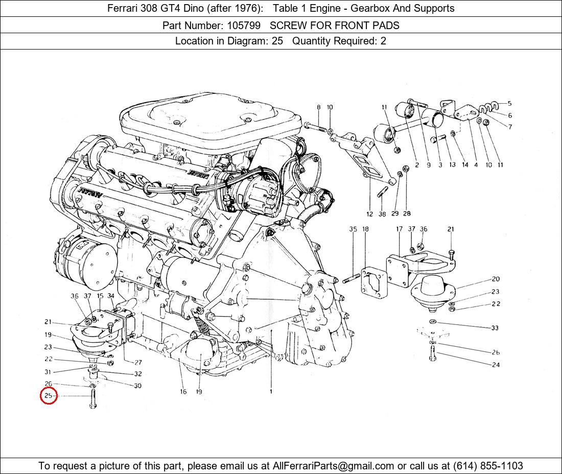 Ferrari Part 105799