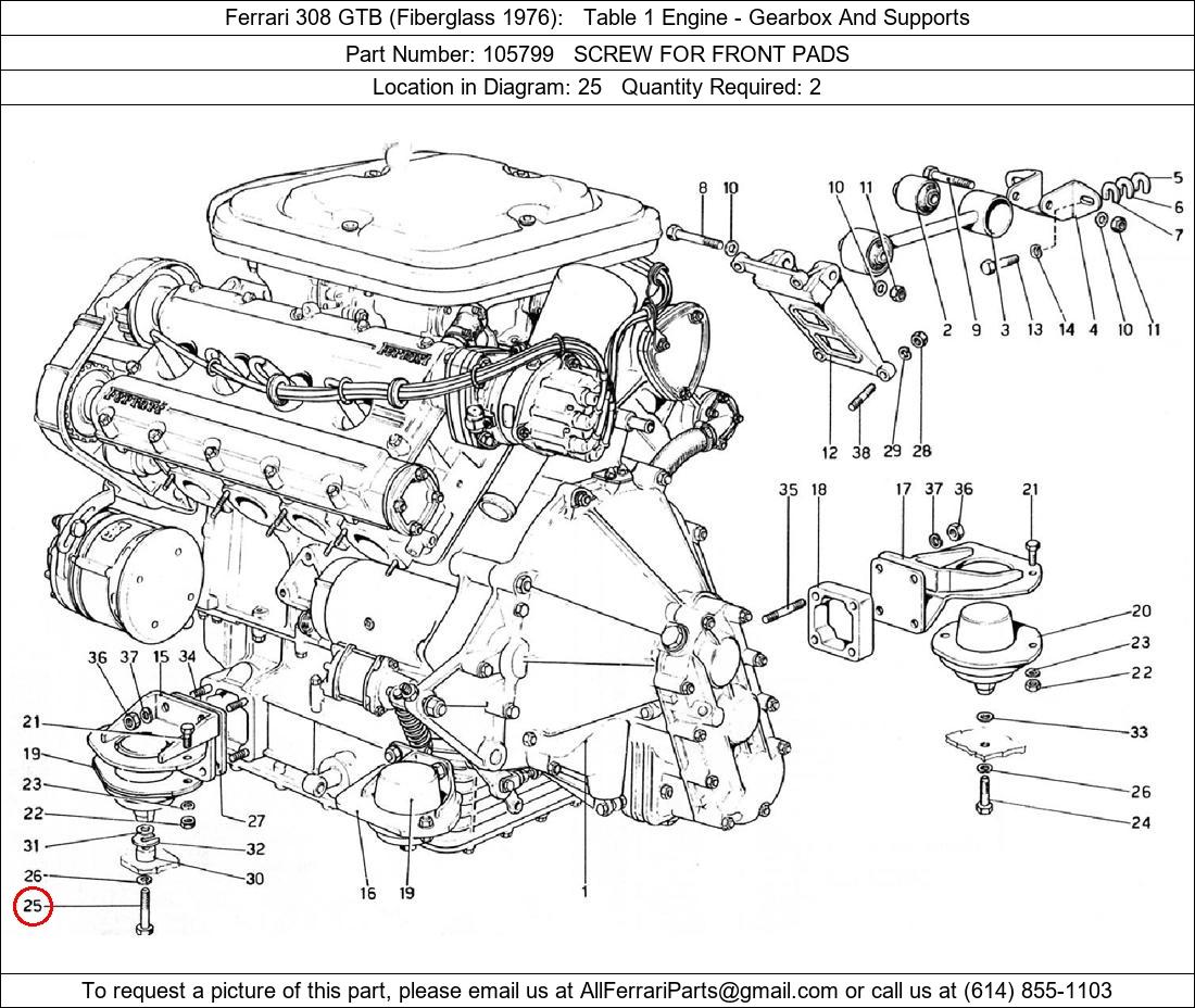 Ferrari Part 105799