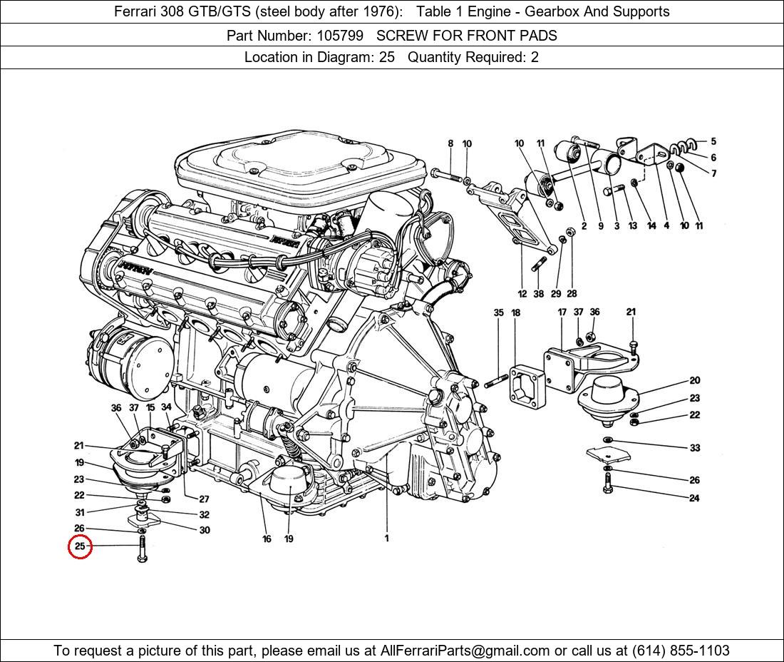 Ferrari Part 105799