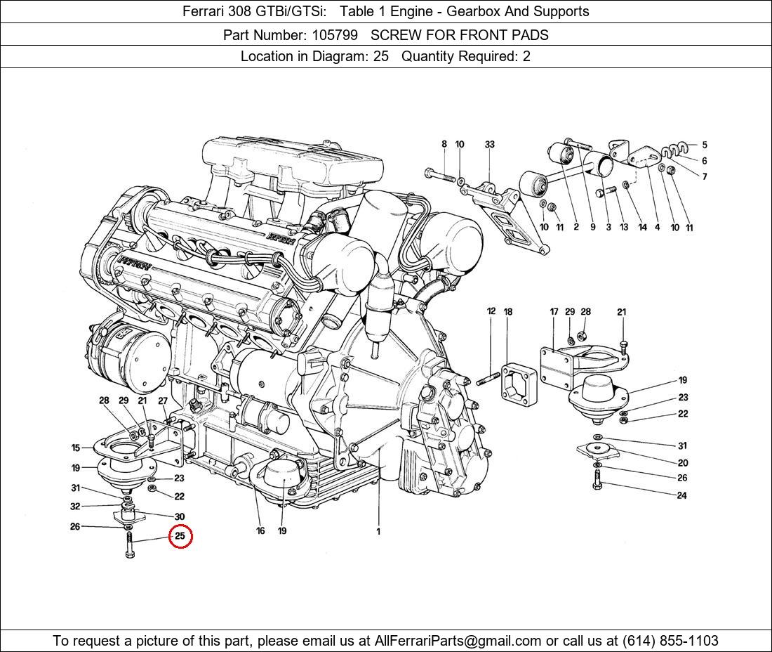 Ferrari Part 105799