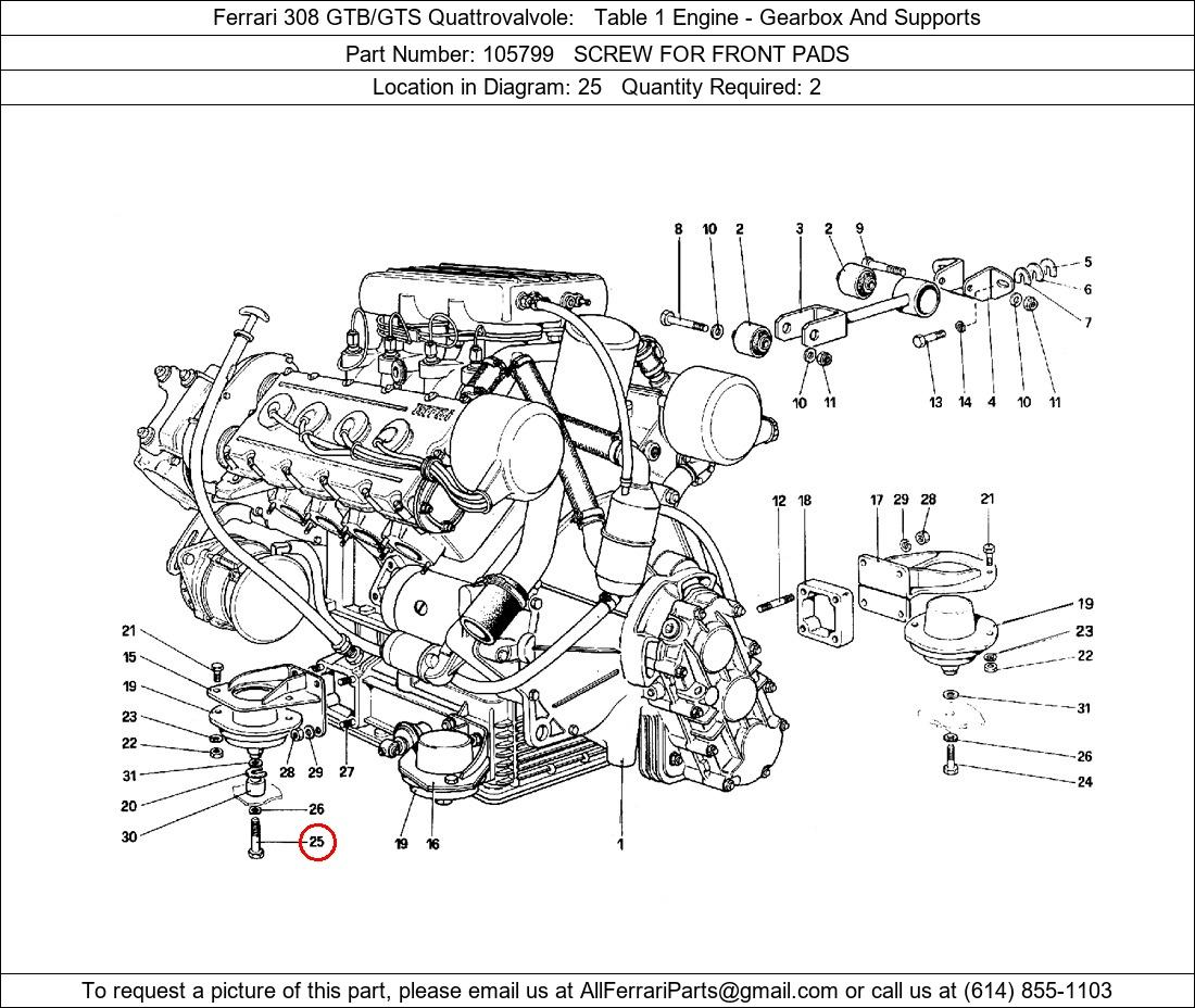 Ferrari Part 105799