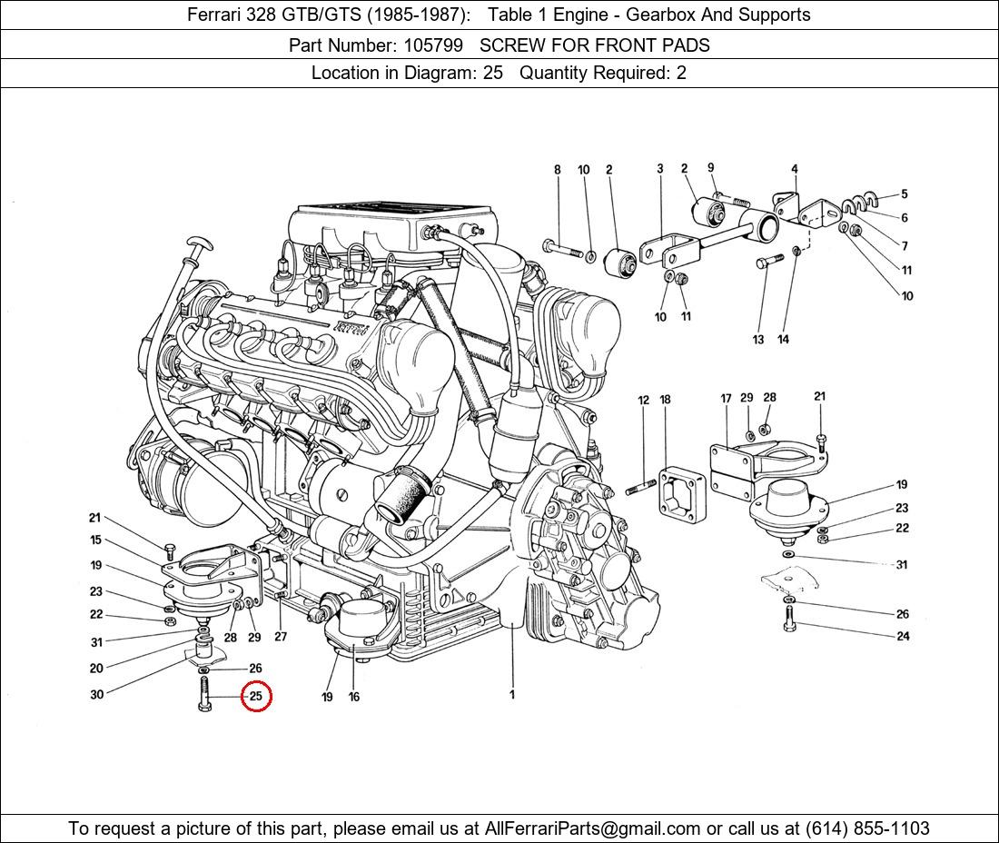 Ferrari Part 105799