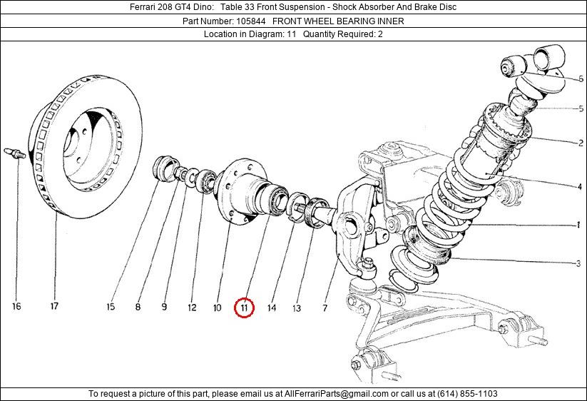 Ferrari Part 105844