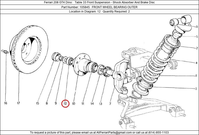 Ferrari Part 105845