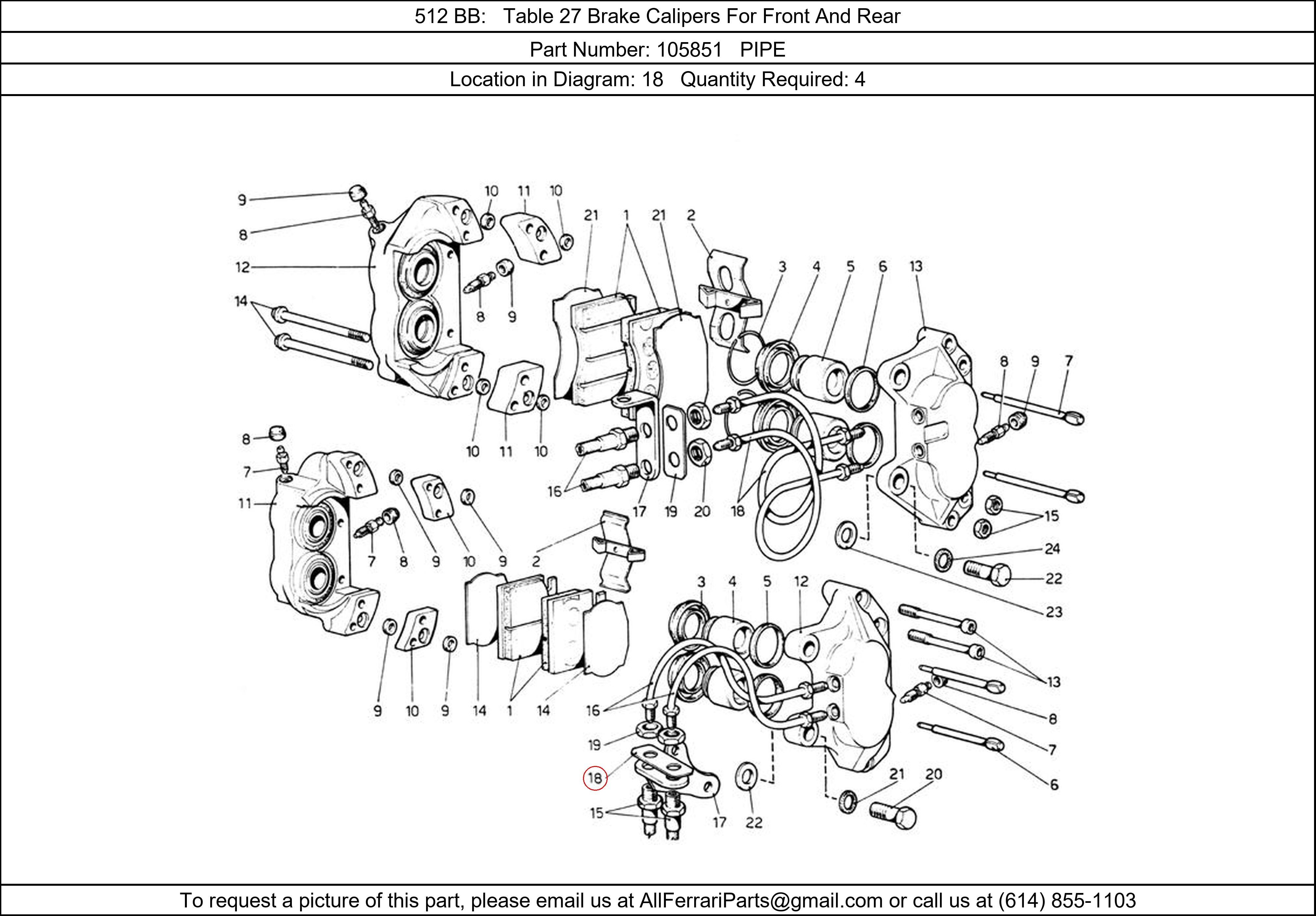 Ferrari Part 105851