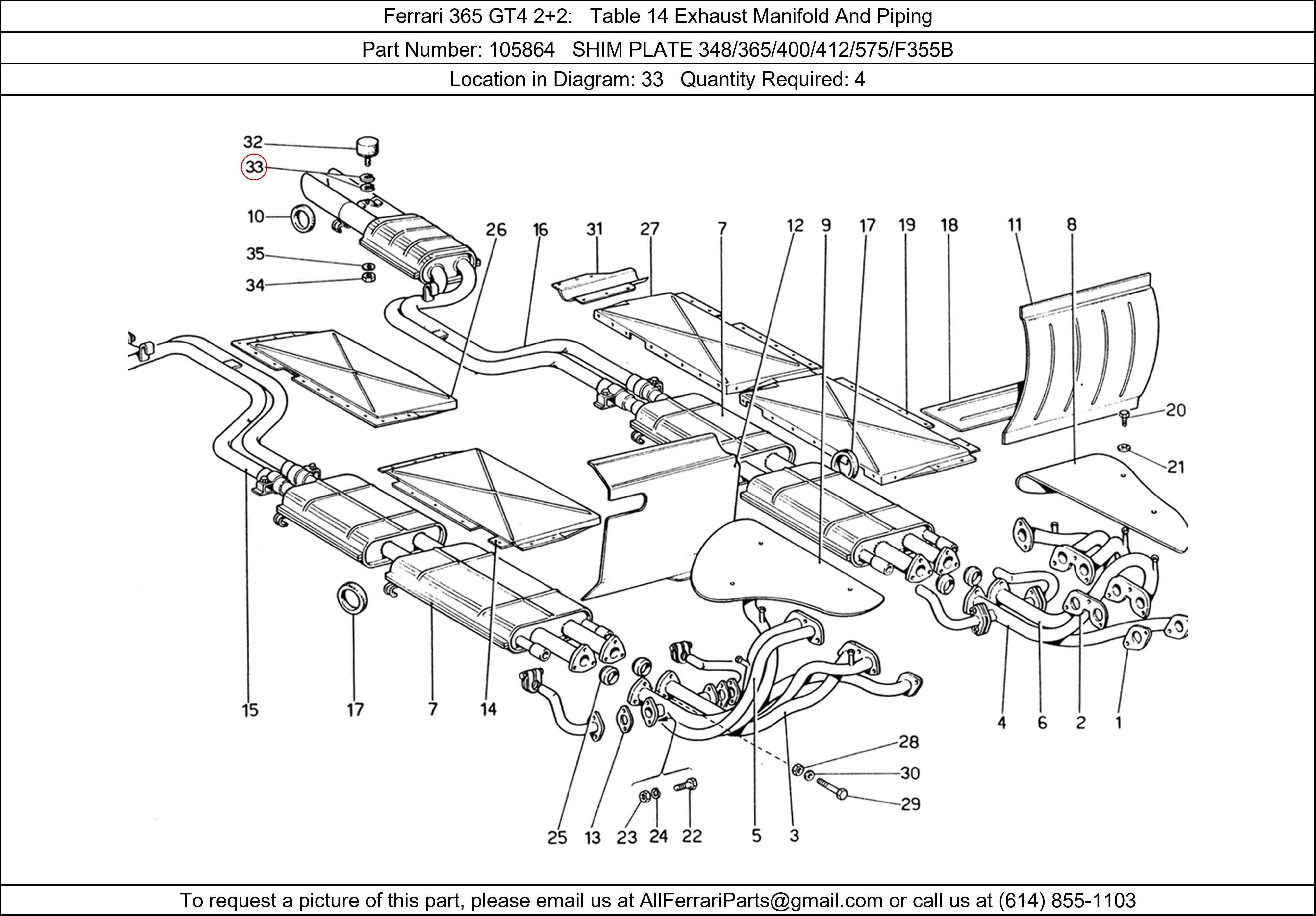 Ferrari Part 105864