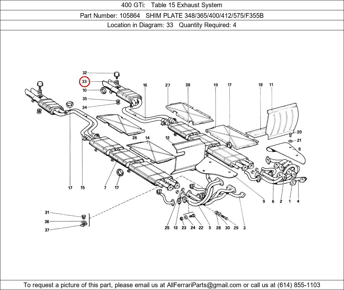 Ferrari Part 105864