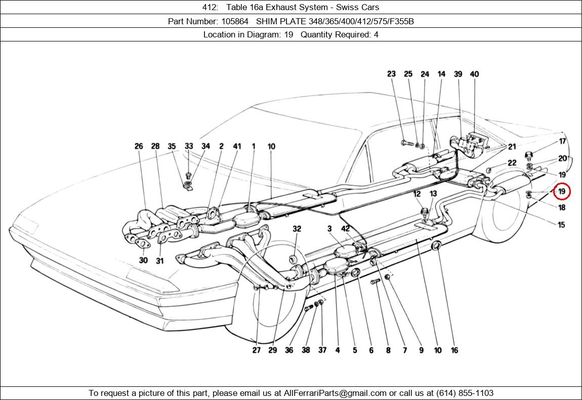 Ferrari Part 105864