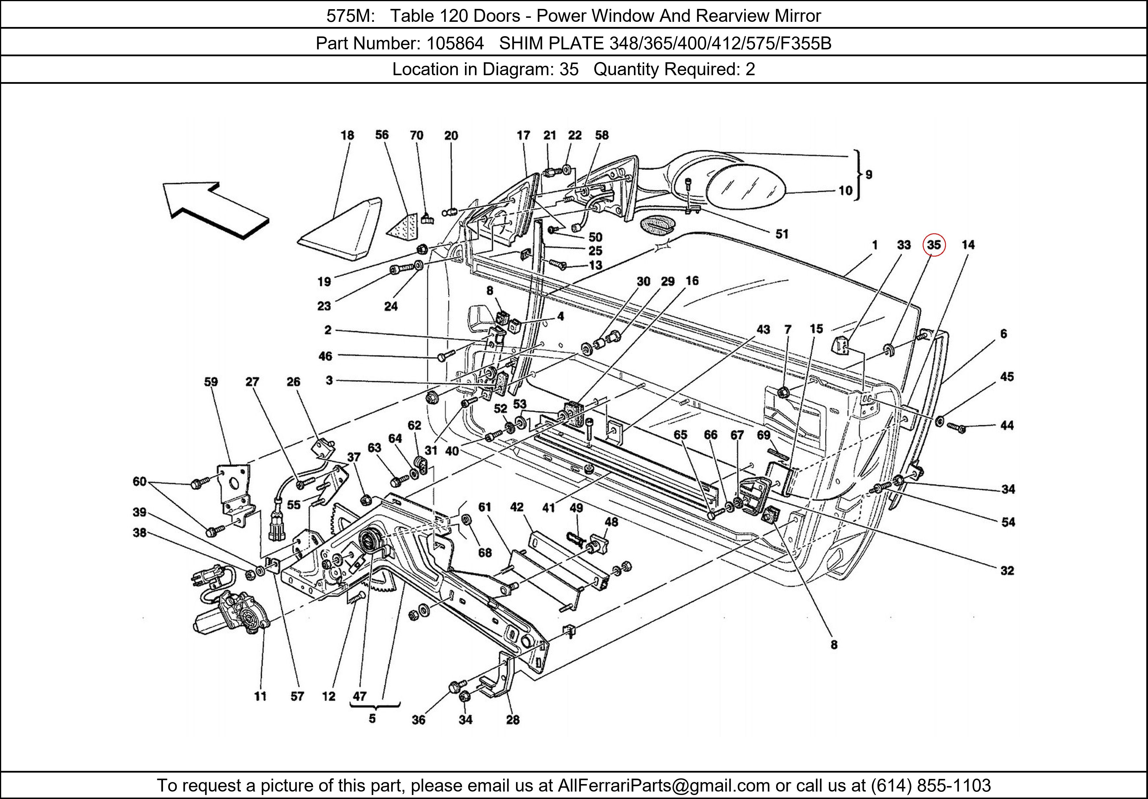 Ferrari Part 105864