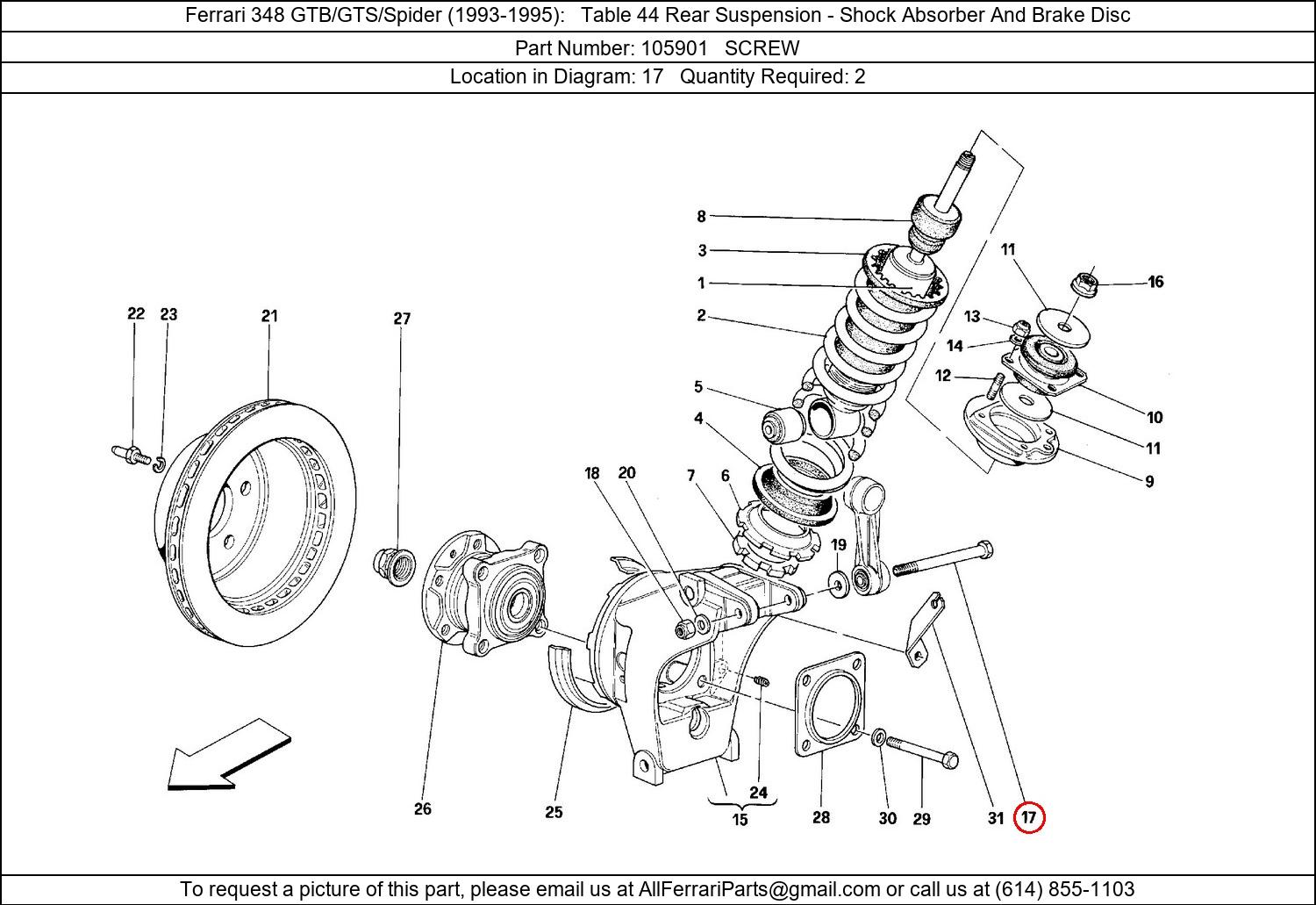 Ferrari Part 105901