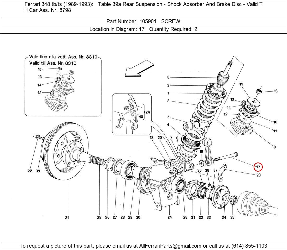 Ferrari Part 105901