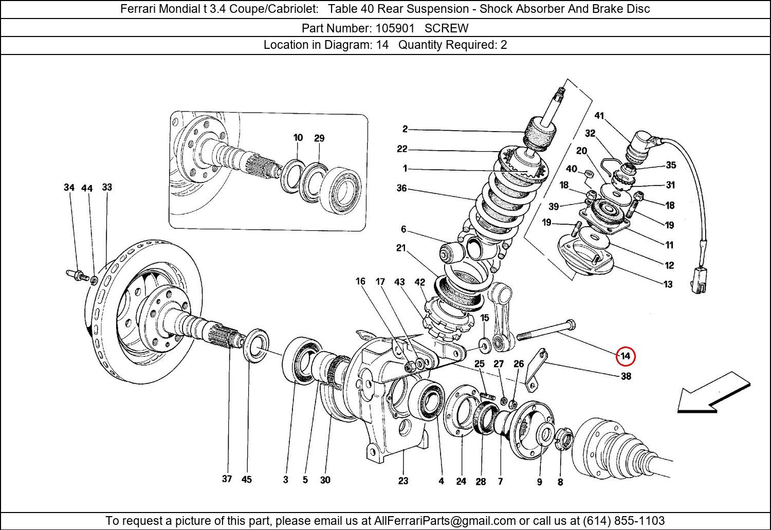 Ferrari Part 105901