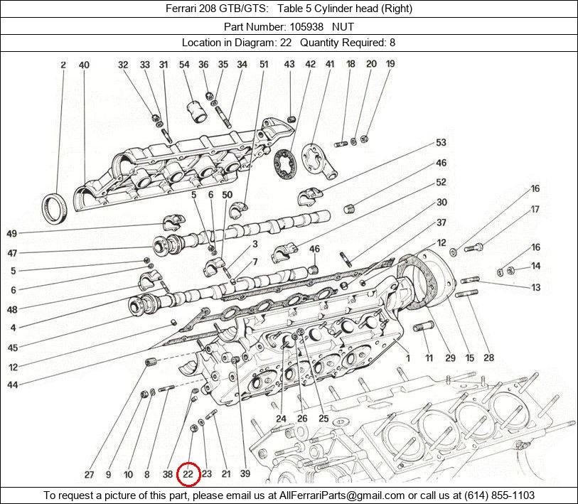 Ferrari Part 105938