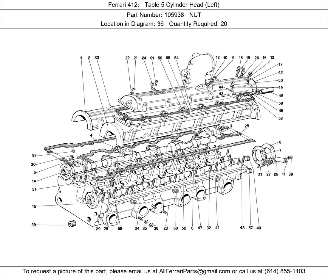 Ferrari Part 105938