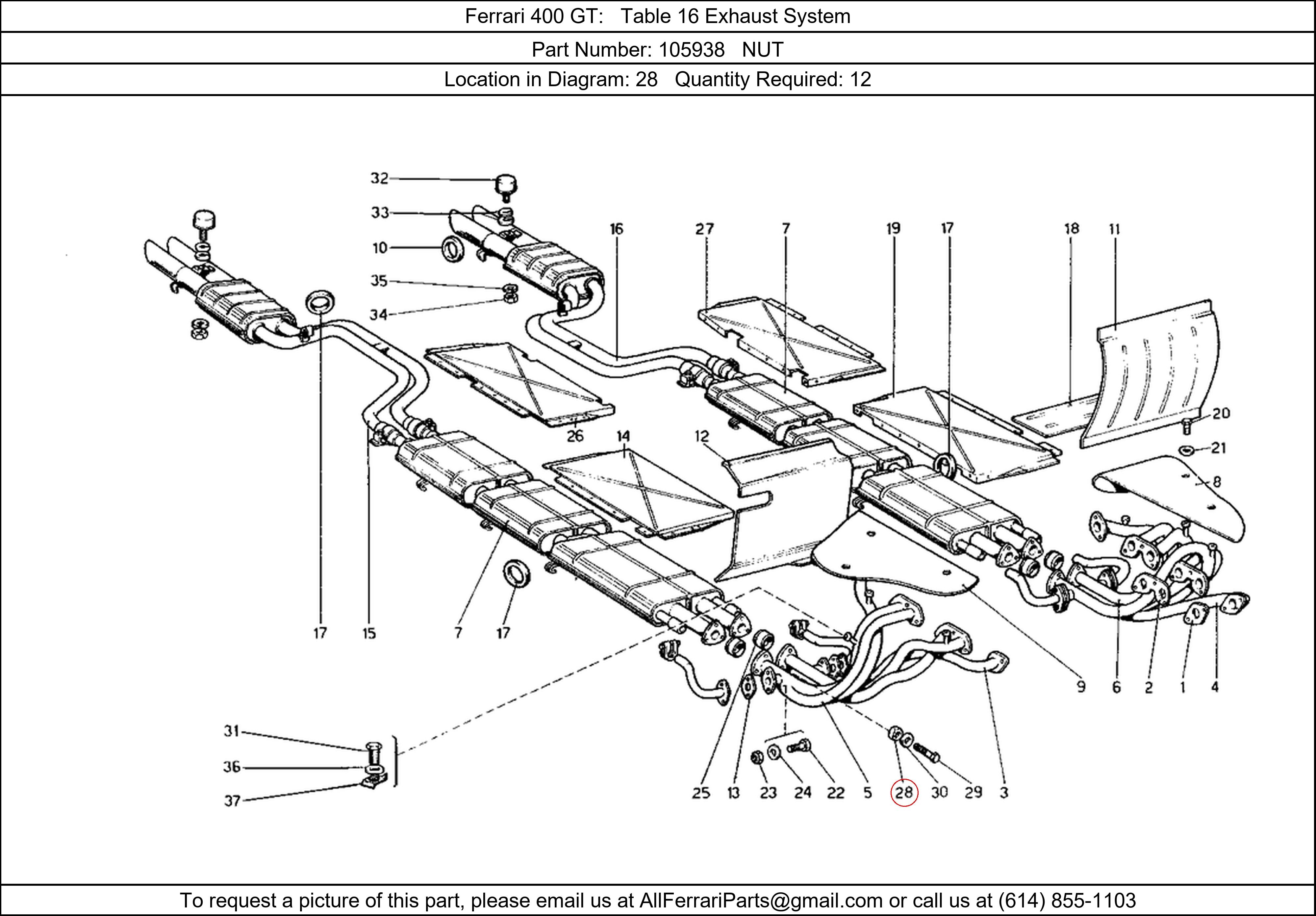 Ferrari Part 105938