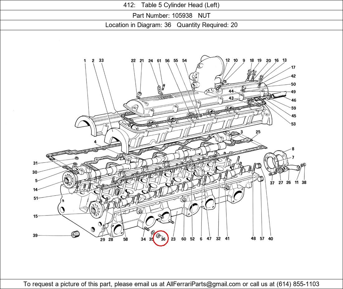 Ferrari Part 105938