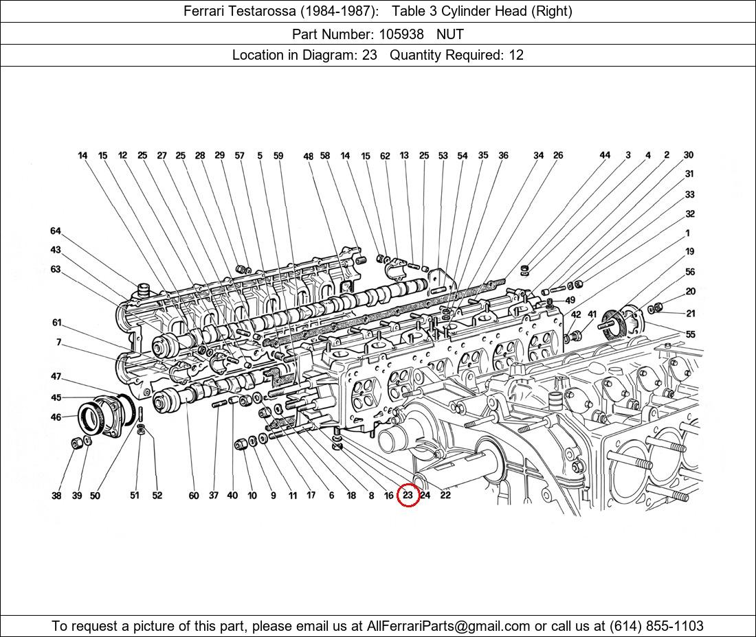 Ferrari Part 105938