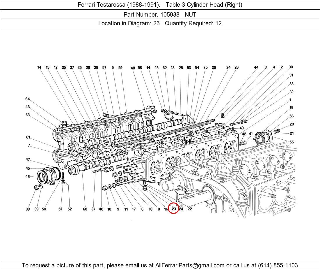 Ferrari Part 105938